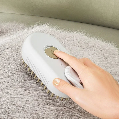 Pet Steam Brush Cat Dog Cleaning Steamy Spray Massage Beauty Comb 3 in 1 Hair Removal Grooming Supplies Pets Accessories Comb