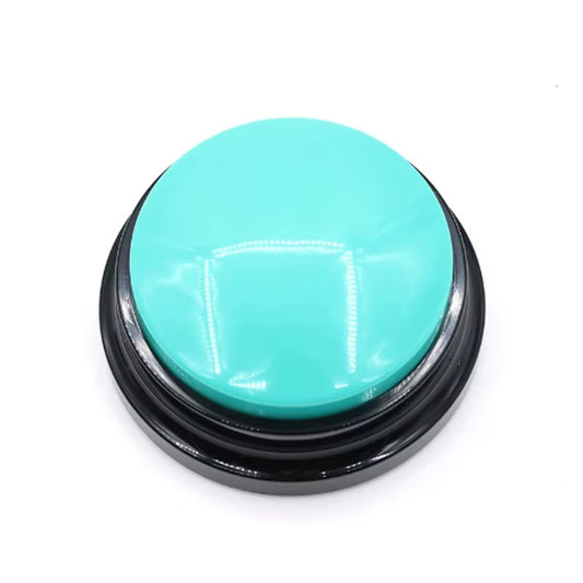 Hot Dog Communication Buttons Voice Recording Button for Pet Training 30 Second Record Playback Funny Gift for Talking